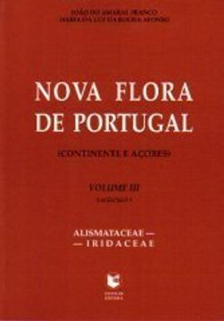 portada Nova Flora de Portugal Vol. III ( Fascículo I )