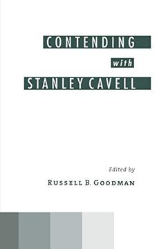 portada Contending With Stanley Cavell (en Inglés)