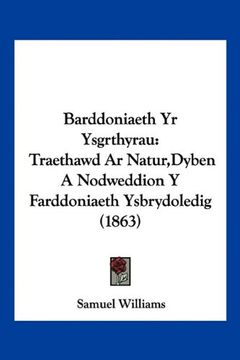 portada Barddoniaeth yr Ysgrthyrau: Traethawd ar Natur, Dyben a Nodweddion y Farddoniaeth Ysbrydoledig (1863)