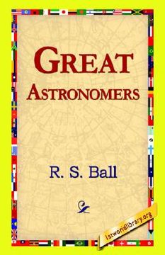 portada great astronomers (en Inglés)