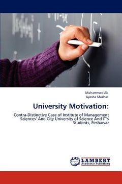 portada university motivation (en Inglés)