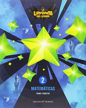 portada Matematicas 2ºEp Trimestres 18 Leyenda Legado (in Spanish)