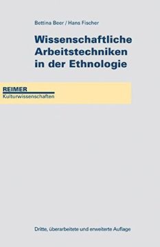 portada Wissenschaftliche Arbeitstechniken in der Ethnologie (en Alemán)