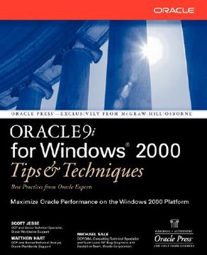 portada oracle 9i for windows: tips and techniques (in English)