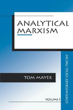 portada analytical marxism