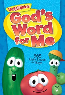 portada God'S Word for me: 365 Daily Devos for Boys (Veggietales) (in English)