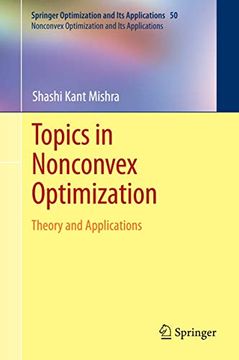 portada Topics in Nonconvex Optimization: Theory and Applications (en Inglés)