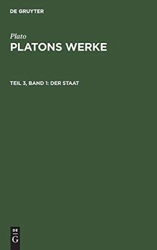 portada Der Staat: Aus Werke Platons Werke (en Alemán)