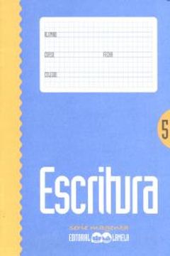 portada cartilla escritura 5 color.pauta 6mm (lamela) (in Spanish)