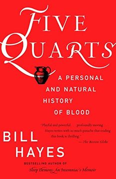 portada Five Quarts: A Personal and Natural History of Blood (en Inglés)