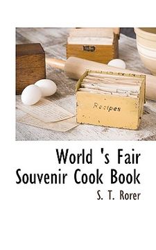 portada world 's fair souvenir cook book (en Inglés)