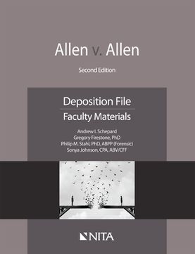 portada Allen V. Allen: Deposition File, Faculty Materials