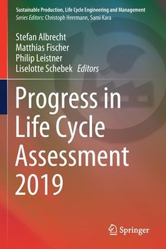 portada Progress in Life Cycle Assessment 2019 (in English)
