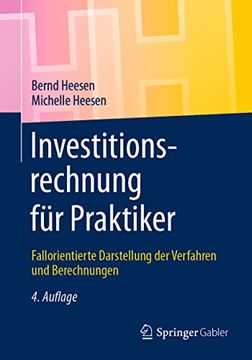 portada Investitionsrechnung für Praktiker: Fallorientierte Darstellung der Verfahren und Berechnungen (en Alemán)