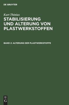 portada Alterung der Plastwerkstoffe (in German)