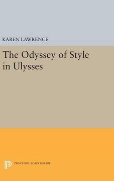 portada The Odyssey of Style in Ulysses (Princeton Legacy Library) (en Inglés)