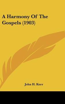 portada a harmony of the gospels (1903)
