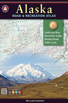 portada Alaska Benchmark Road & Recreation Atlas (en Inglés)