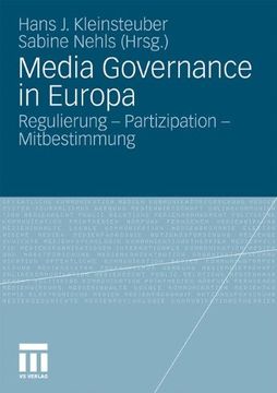portada Media Governance in Europa: Regulierung - Partizipation - Mitbestimmung