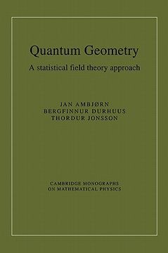 portada Quantum Geometry Hardback: A Statistical Field Theory Approach (Cambridge Monographs on Mathematical Physics) (in English)