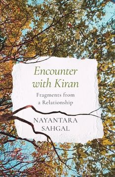 portada Encounter with Kiran Fragments from a Relationship (en Inglés)