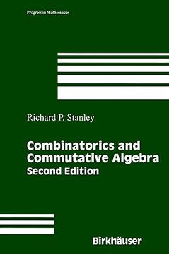 portada combinatorics and commutative algebra (en Inglés)