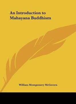 portada an introduction to mahayana buddhism (en Inglés)