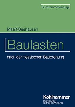 portada Baulasten Nach der Hessischen Bauordnung