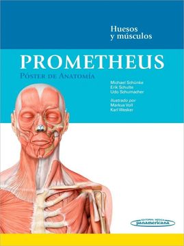 portada Prometheus. Póster de Anatomía: Huesos y Músculos (in Spanish)