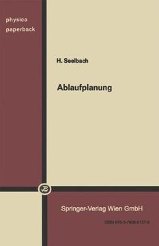 portada Ablaufplanung (Schriften des Instituts für Gesellschafts- und Wirtschaftswissenschaften der Universität Bonn) (German Edition)