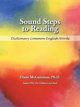 portada Sound Steps to Reading: Dictionary Common English Words (en Inglés)