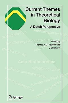 portada current themes in theoretical biology: a dutch perspective (en Inglés)