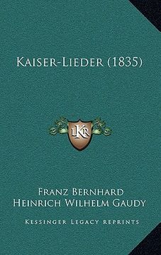 portada kaiser-lieder (1835) (en Inglés)