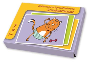 portada Bildkarten zur Sprachfoerderung: Tiere (en Alemán)