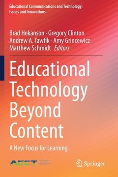 portada Educational Technology Beyond Content: A New Focus for Learning (in English)