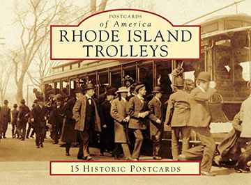 portada Rhode Island Trolleys (Postcards of America) (en Inglés)