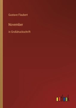 portada November: in Großdruckschrift (in German)