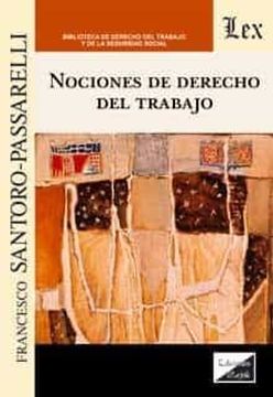 portada Nociones de Derecho del Trabajo (in Spanish)