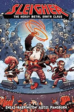 portada Sleigher: The Heavy Metal Santa Claus (en Inglés)