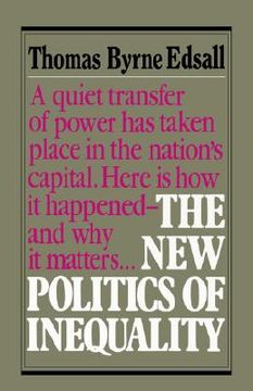 portada new politics of inequality (en Inglés)
