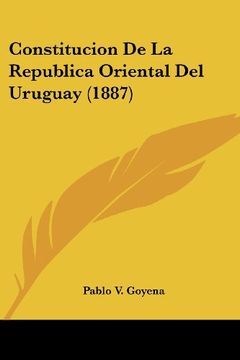portada Constitucion de la Republica Oriental del Uruguay (1887)