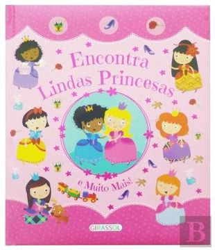 portada Encontra Lindas Princesas (Portuguese Edition)