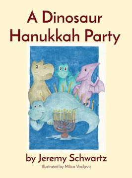 portada A Dinosaur Hanukkah Party (in English)