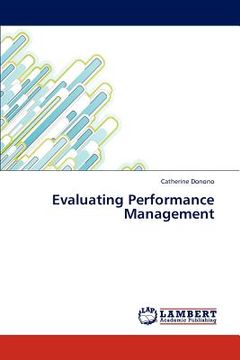 portada evaluating performance management (en Inglés)