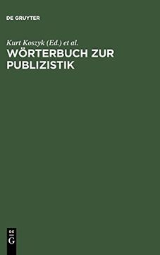 portada Wörterbuch zur Publizistik (en Alemán)