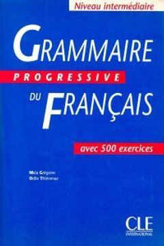 portada grammaire progressive du francais,avec 500 exercices