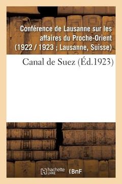 portada Canal de Suez (en Francés)