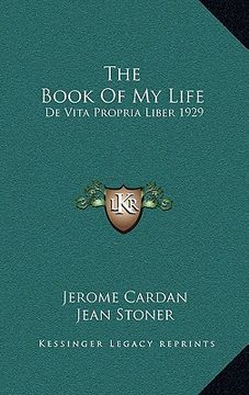 portada the book of my life: de vita propria liber 1929