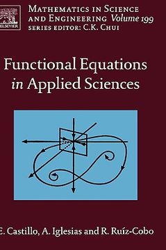 portada functional equations in applied sciences (en Inglés)