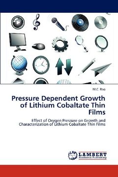 portada pressure dependent growth of lithium cobaltate thin films (en Inglés)